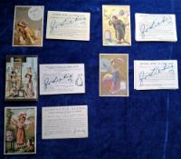 Trade cards, Liebig, 5 sets, all French language issues S147, S118, S329, S165, S95 (a few cards