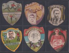 Trade cards, Baines Shields, 15 cards all in poor/very poor condition, Birstal, Bradford City,