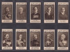 Cigarette cards, Themans, War Portraits (set 50 cards) including Winston Churchill (some with slight