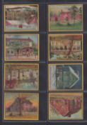 Trade cards, USA, Weber Baking Co, History in Colours, 'M' size, 44 different cards (gd)