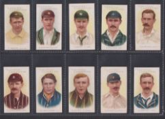 Cigarette cards, Wills (Australia), Prominent Australia & English Cricketers (51-73, Grey