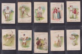 Cigarette cards, Wills Australia, Sporting Terms (set 25 cards), mixed backs (18 Vice Regal & 7