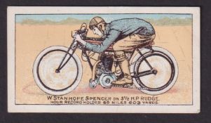 Cigarette card, Bellwood, Motor Cycle Series, type card, no 6 (gd) (1)