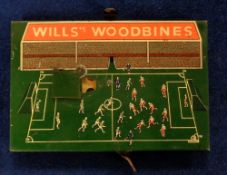 Tobacco issue, Wills, Metal Mechanical Football Game, approx. 10cm x 15cm (some minor scratches, gen