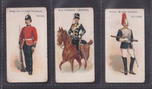 Cigarette cards, S E Southgate & Son, Types of British & Colonial Troops, 3 type cards, Kings Own