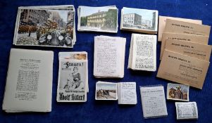 Cigarette cards, Germany, approx. 775 cards in 1 set and 4 part sets. Reemsta Deutsche