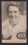 Trade card, USA, Oxford Confectionery Co, Baseball Players, type card, Eddie Collins, White Sox (two