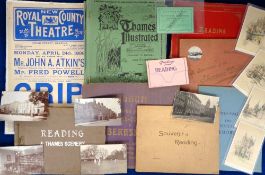 Ephemera, Reading, Berkshire, a large collection of items relating to the history of Reading and the