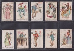 Cigarette cards, Faulkner, Coster Series (set 12 cards) (couple slight grubby backs, fair/ near gd)