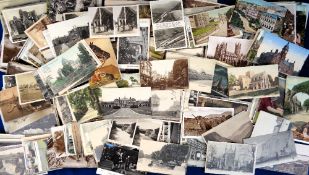 Postcards, a mixed collection of over 500 cards, mainly mixed UK topographical, a few subjects and