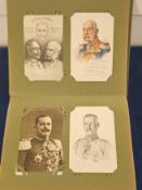 Postcards, German Royalty/Military, a collection of approx. 284 German cards with good German art,