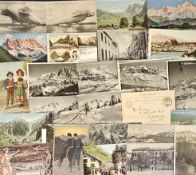 Postcards, Foreign, a large, mainly foreign mix of over 1200 cards, with Tuck published Wide Wide