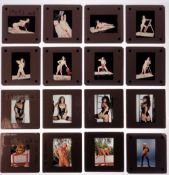 Glamour photography, 53, adult, colour, transparencies showing topless & nude models in various