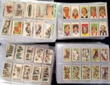 Cigarette & Trade cards, large collection in approx. 400 plastic sleeves and 5 old style slip in