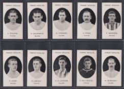 Cigarette cards, Taddy, Prominent Footballers (With Footnote, 1908), Fulham (set, 15 cards) (gen.