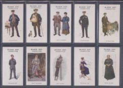 Cigarette cards, 2 sets, Carreras Types of London (gd/vg), Wills Coronations Series (mixed