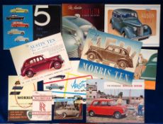 Motoring, a selection of approx. 100 motoring brochures dating from throughout the 20thC to