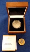 Coins, The London Mint Office boxed 'The Last Ever US Morgan Dollar' just under an ounce of 0.900