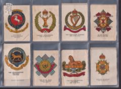 Tobacco silks, Murratti selection of 6 sets or near sets of Silk / Canvas issues. Regimental