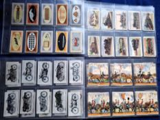 Cigarette cards, selection in plastic pages, including complete sets (4) Godfrey Phillips Railway