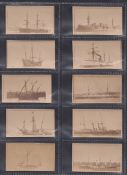 Cigarette cards, USA, Allen & Ginter (Virginia Brights), Photographic Cards (Famous Ships), 18