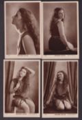 Trade cards, Mercedes Gleitze Fund for Destitute Men & Women, set of 20 photographic postcard size