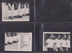 Trade cards, Football, small selection 61 cards plus presentation album, Barratt Famous