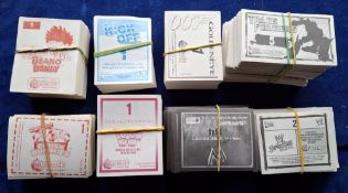 Trade stickers, Merlin, 8 part / near sets - Goldeneye (James Bond), 3 different Wrestling series,