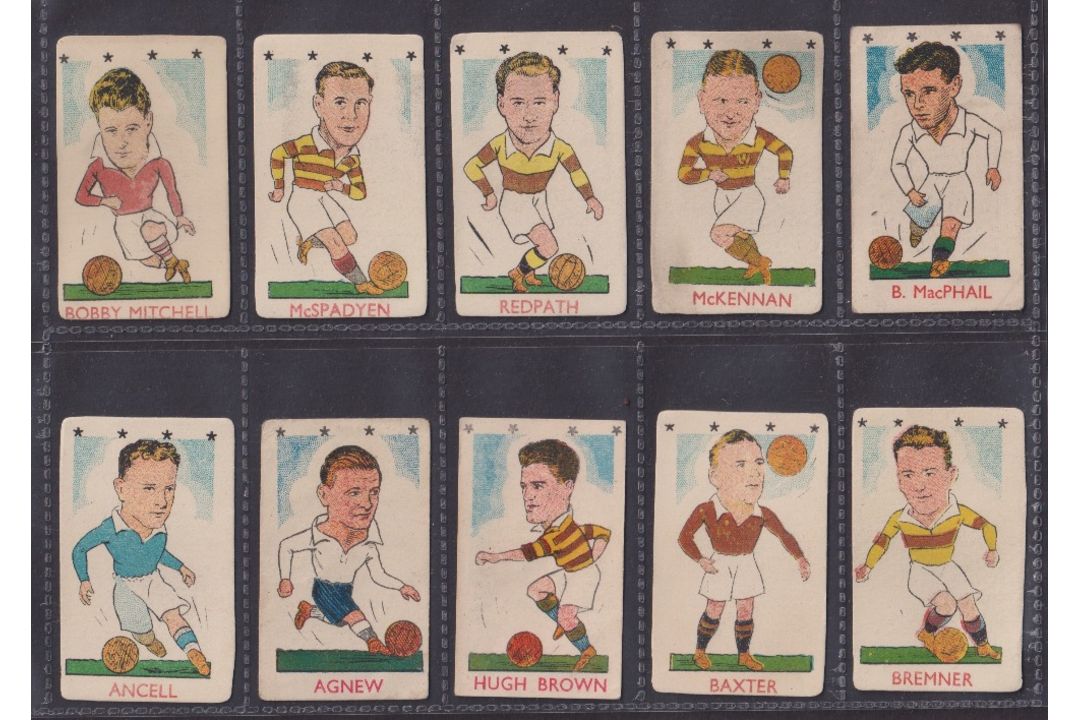 Trade cards, Kiddy's Favourites (Anon), Football Stars (Numbered 53-120 but with some skipped - Image 3 of 6