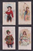 Cigarette cards, USA, Lorillard, Actresses in Opera Roles, 'X' size (set, 25 cards) (gen. gd)