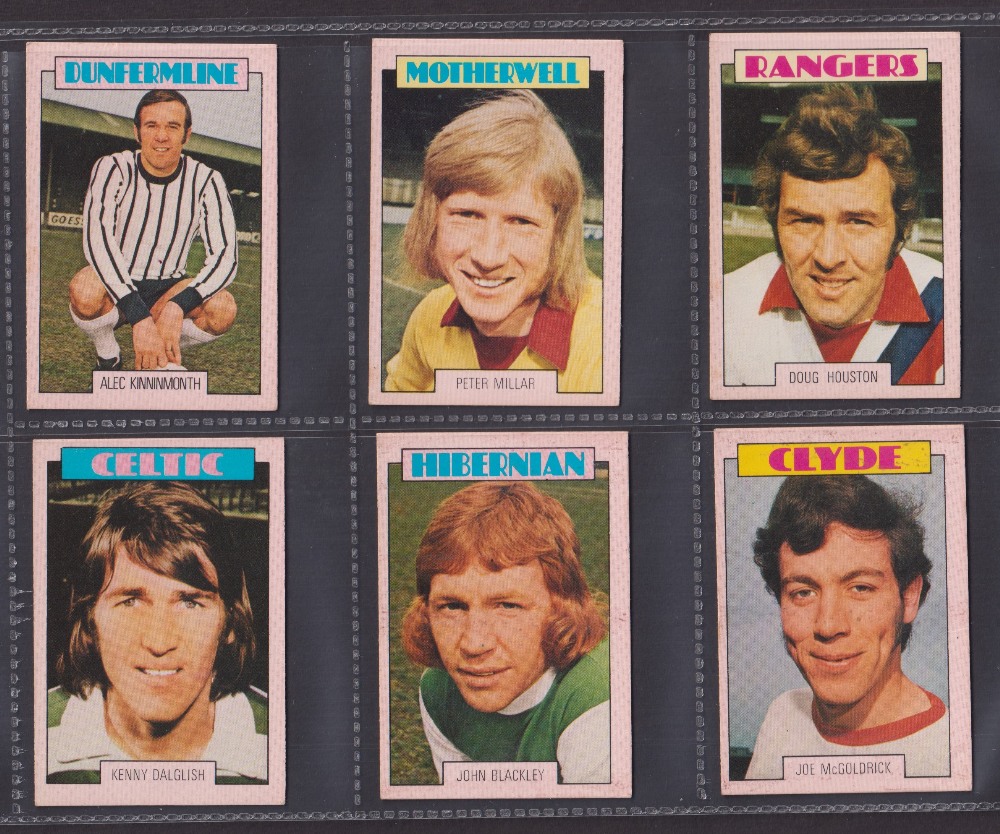 Trade cards, Football, A&BC Gum, Scottish, 1973 (Red backs) 67 cards (32 cards numbered 1-90 & 35 - Image 11 of 12