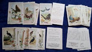 Trade cards, France, Chocolat D'Aiguebelle, 42 cards from 3 series Life of Joan of Arc (17), World