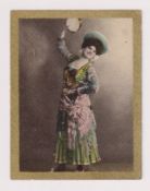 Cigarette card, Roberts, Beautiful Women, 'M' size, type card, ref. H284, picture no. 111 (gd) (1)