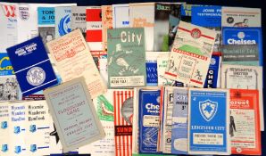 Football programmes, a collection of approx. 70 programmes and handbooks 1950's onwards inc.