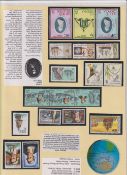 Stamps, Antarctic, a thematic collection of Worldwide mint post-war Antarctic exploration stamps