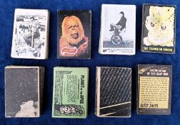 Trade cards, A&BC Gum, 1 set and 3 part sets. Outer Limits (set 50 cards), Planet of the Apes (41/