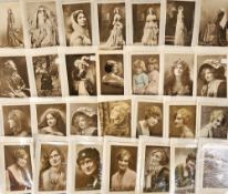 Postcards, Beauty, 66 cards to comprise 34 from The Daily Mail Beauty Competition (1908-1920s), 25