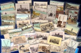 Postcards, Exhibitions, a collection of approx. 75 mainly UK exhibitions, inc. Irish, Franco