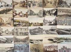 Postcards, Cornwall/Devon, a mixed collection of approx. 180 UK topographical cards mainly of