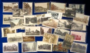 Postcards, London, a selection of approx. 65 cards, mostly suburbs. RPs include Wimbledon Rd