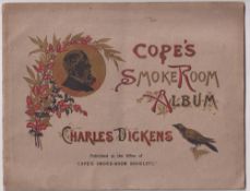 Tobacco issue, Cope's, Dickens Gallery Album (Back cover 'Solace Cigarettes'), 'E' size, 10 pages,