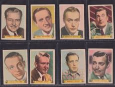 Cigarette cards, Canary Islands, Jose Lopez Luis, Film Stars, 'M' size (set, 100 cards) (gd)