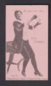 Cigarette card, Fraenkel Bros., Music Hall Artistes (Pink Card), type, Ada Twibell (vg) (1)