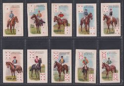 Cigarette cards, Wills (Scissors), Jockeys & Owners Colours (P/C inset) (set, 53 cards inc.