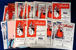 Magazines, 'The Sketch' 1947-51, 46 copies, some with full page colour cartoons by Michael Ffolkes