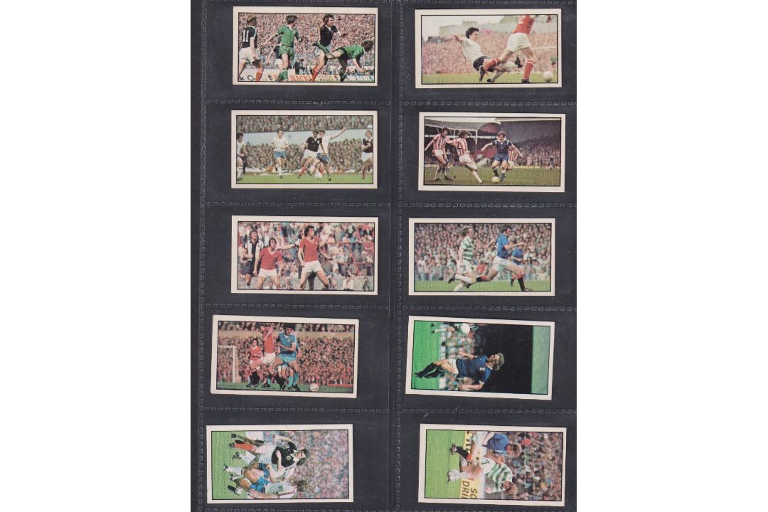 Trade cards, Football, Bassett 1 set and 1 near set Football Action (no gap between fixture & - Image 3 of 4