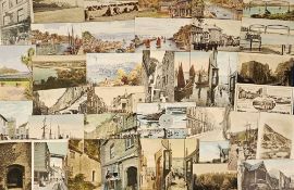 Postcards, a mainly UK topographical selection of approx. 1500 cards, inc. Devon, Cornwall, mixed