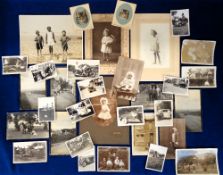 Photographs, 6 late 19th/early 20thC albums containing an interesting selection of photographs.