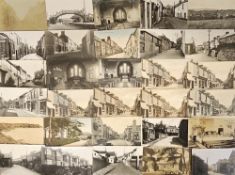Postcards, a collection of approx. 102 mostly cards of Devon, with many RPs of Bere Alston, inc.