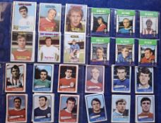 Trade cards, Football, A&BC Gum, over 200 cards from 3 series, Orange Backs (63 different), Star
